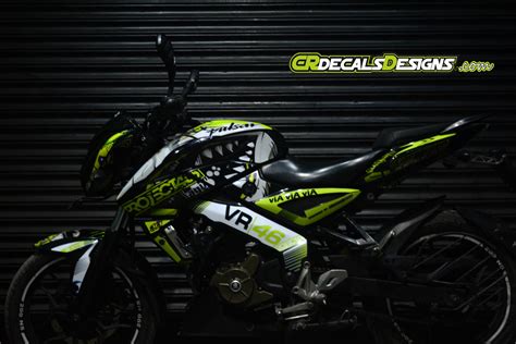 Buy Cr Decals Pulsar Ns 200160 Full Body Wrap Custom Decals Vr 46 Shark 46 Project Kit Neon