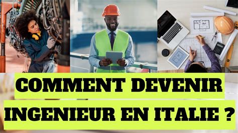 PARCOURS DE L INGENIERIE EN ITALIE FORMATION PROCESSUS DIFFICULTES