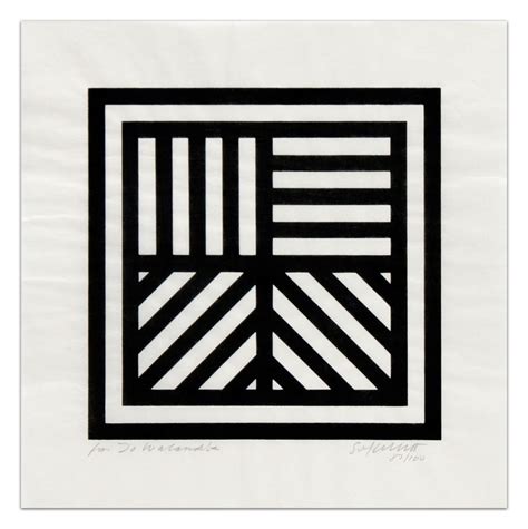 Lines in Four Directions | Sol LeWitt Prints Catalogue Raisonné