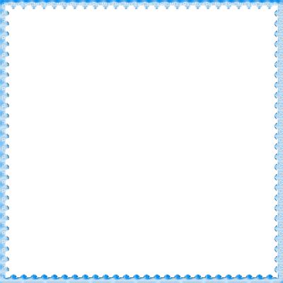 Blue Border Frame File Transparent HQ PNG Download | FreePNGImg