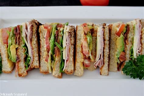 Easy Club Sandwich Favorite Sandwich Recipe Deliciously Seasoned