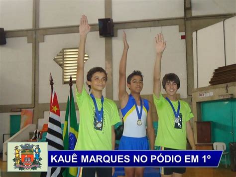 Gin Stica De Trampolim De Jundia Conquista Medalhas De Ouro Em Santo