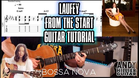 Laufey From The Start Guitar Tutorial Lesson Youtube