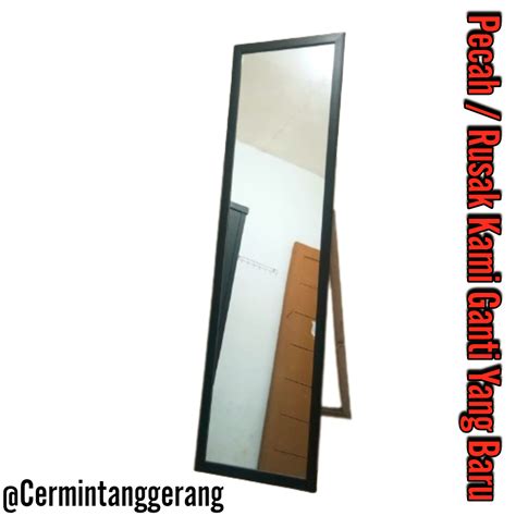 Jual Standing Mirror Cermin Berdiri Bisa Digantung Motif Minimalis