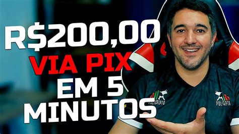 Como Ganhar R Reais Via Pix Em Apenas Minutos Na Internet Youtube