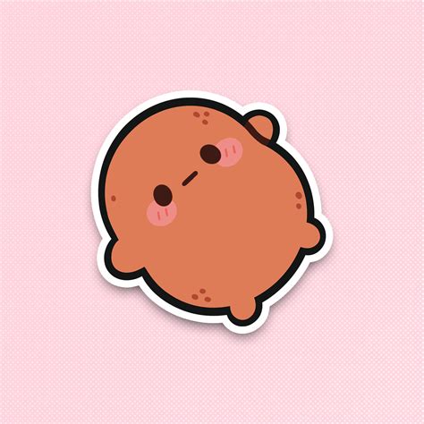 Lazy Tato Vinyl Sticker, Potato Sticker, Cute Sticker - Etsy