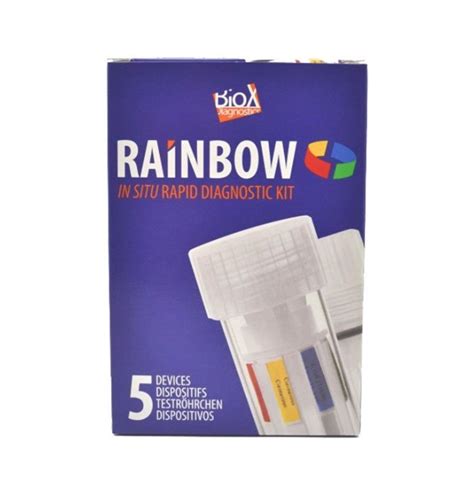 BIO K 288 Rainbow Calf Scour Diagnostic Test 5 Pack Farmacy