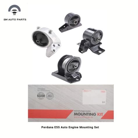 Proton Perdana Auto Engine Mounting TCA 1Set 4Pcs Lazada