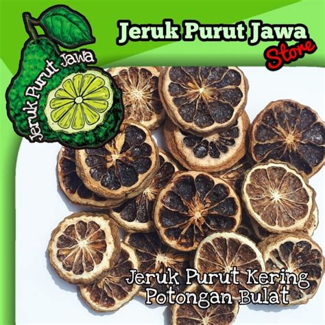 Jual Jeruk Purut Kering Jeruk Purut Jawa Irisan Bulat Kota Madiun