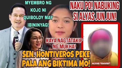 Naku Po Risa Hontiveros Witness Mo Laban Kay Quiboloy Na Si Alyas Jun