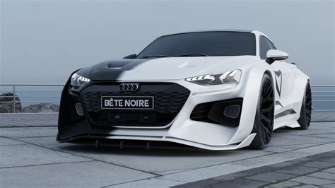 Audi Rs E Tron Gt Custom Wide Body Kit Stellar By B Te Noire K B Med