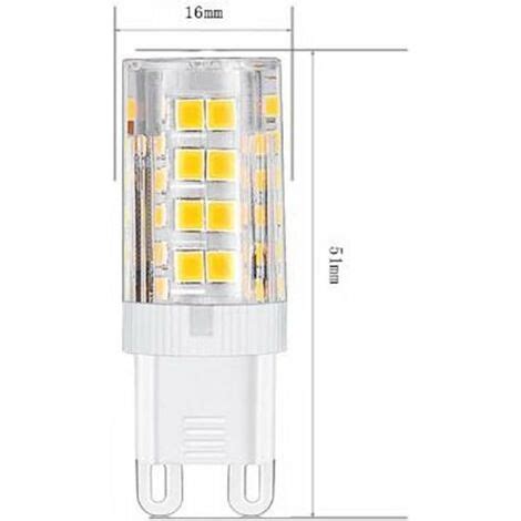 Tigrezy Lot De Ampoules Led G Blanc Chaud K W Quivalent