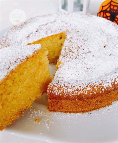 Torta Alla Zucca Tutto Nel Mixer Ricetta Facile Con 2 Uova Ricette