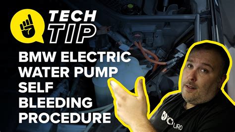 Bmw Electric Water Pump Bleeding Procedure Youtube