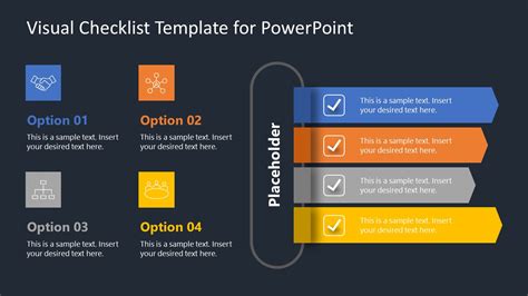 Visual Checklist Powerpoint Template Slidemodel