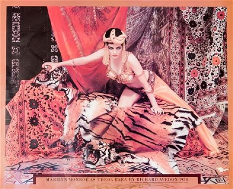 Marilyn Monroe As Theda Bara Par Richard Avedon Sur Artnet