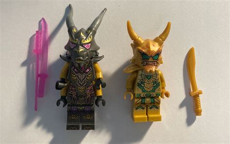 Figurki Lego Ninjago Lloyd Golden Oni I Crystal King Overlord