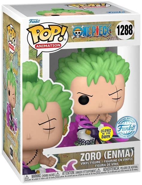 Funko Pop Animation One Piece Zoro Enma Glows In The Dark