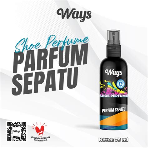 Jual A045 WAYS Shoe Parfum Sepatu Helm Multiguna Spray Perfume