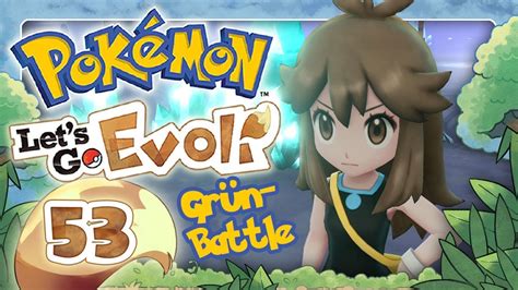 POKÉMON LET S GO EVOLI 53 Trainer Grün Battle und Rocko Misty