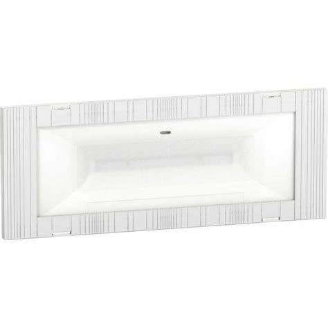 Lampada D Emergenza Led A Parete 130 Lumen 2H IP40 Schneider OVA3388