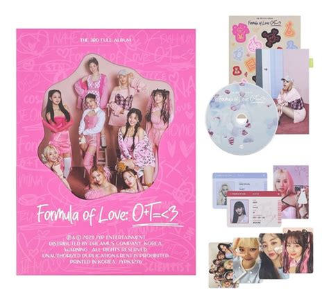 Twice Album Formula Of Love Version Explosion Kpop Corea Cuotas Sin