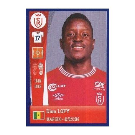 Sale Sticker Of Dion Lopy Stade De Reims Panini Foot 2023 Ligue 1