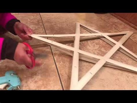 DIY Christmas Star Parol Easy To Make Star Christmas Lantern