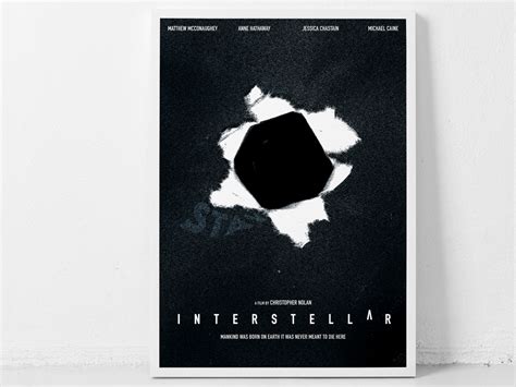 INTERSTELLAR poster by Sebastian Cabaj on Dribbble