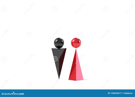 Lady and Gentleman stock illustration. Illustration of whiteback ...