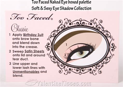 Valentine Kisses Too Faced Naked Eye Boxed Palette Swatches Review