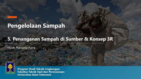 Pengelolaan Sampah Pertemuan Ke 5 Pengelolaan Sampah Di Sumber