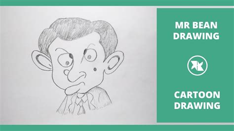 How To Draw Mrbean Drawing Mr Bean Cartoon Character Youtube