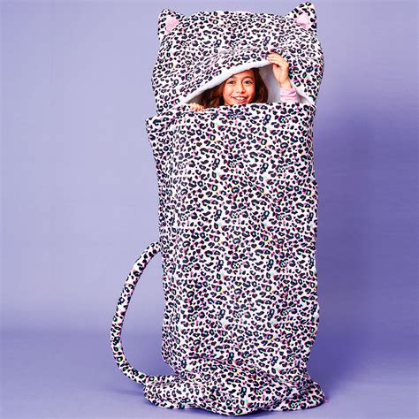 Pink Leopard Sleeping Bag Iscream