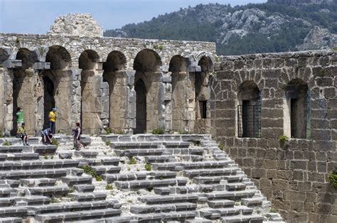 Turkey Photos-ruins aspendos turkey 16