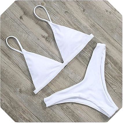 Micro Mini Bikini Ba Ador Para Mujer Halter Push Up Bikini Set