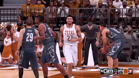 Nba 2k16 Mycareer First College Game Youtube