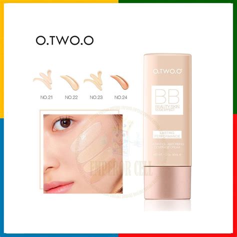Jual O Two O Bb Cream Beauty Skin Nude Effect Instant Oil Absorbing Coverage Cream Ml Shopee
