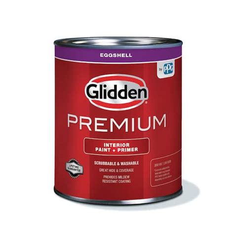 Glidden Premium Qt Base Eggshell Interior Paint Gln N The