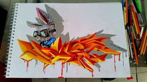 Graffiti Caracter Sigueme Arte Amino Amino