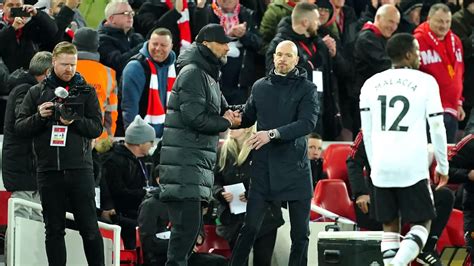 Ten Hag Claims Confident Man Utd No Longer Scared Of Anfield Gives