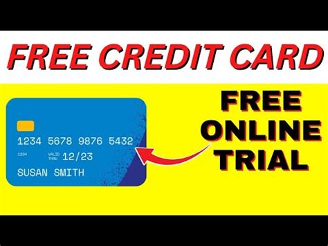 How To Get A Free Virtual Credit Card Online For Online Trials