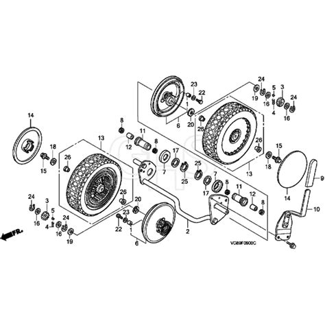 Honda Hrb C Sde A Mzcf Rear Wheel Diagram Ghs