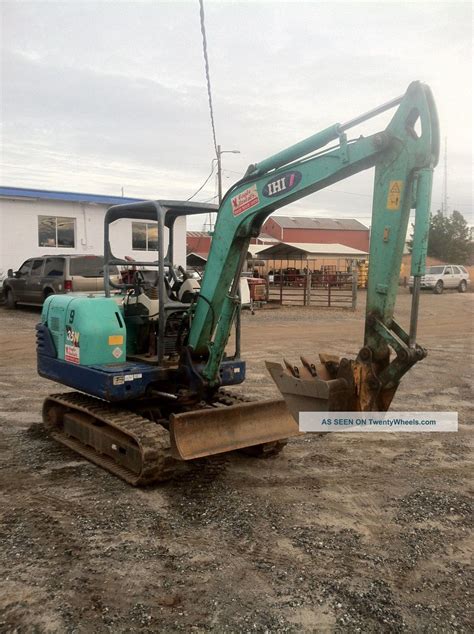 Ihi N Compact Excavator Trackhoe Bucket And Quick Attach