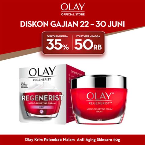 Jual Olay Regenerist Micro Sculpting Night Cream Niacinamide Skincare