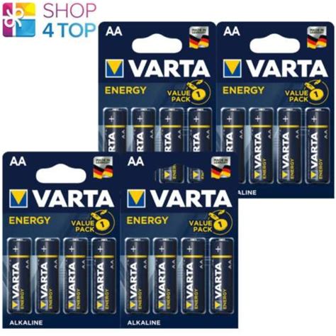 16 Varta Energy Alkaline Batterien Aa Lr6 4106 Mignon Mn1500 15v Exp 2026 Neu 4008496626410 Ebay