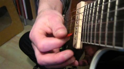 Picking Lesson 1 How To Hold A Pick Alternate Picking Youtube