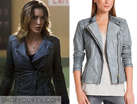 Arrow Season 3 Episode 13 Laurel’s Leather Biker Jacket Shop Your Tv