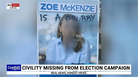 Zoe McKenzie hasn’t been ‘knocked off’ her campaign after vandal ...