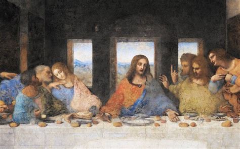 Simbología del mural de la Ultima Cena de Leonardo da Vinvi